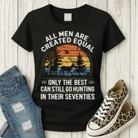 All M.En Equal Go Hunting In Seventies Outdoors Women's T-Shirt thumb 3
