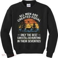 All M.En Equal Go Hunting In Seventies Outdoors Kids Sweatshirt thumb 0