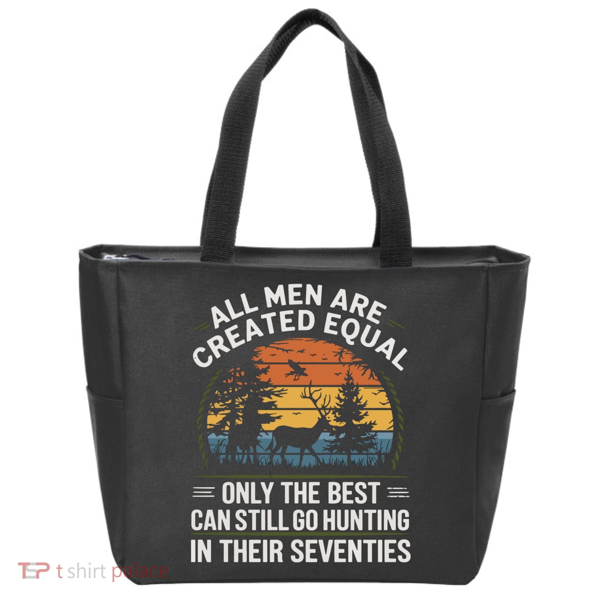 All M.En Equal Go Hunting In Seventies Outdoors Tote Bag