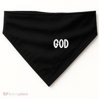 Agree Move End With God Never Doubt Amen God Front Back USA-Made Doggie Bandana thumb 0
