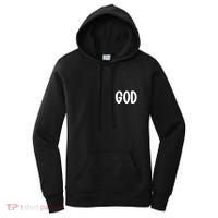 Agree Move End With God Never Doubt Amen God Front Back Women's Hoodie thumb 0