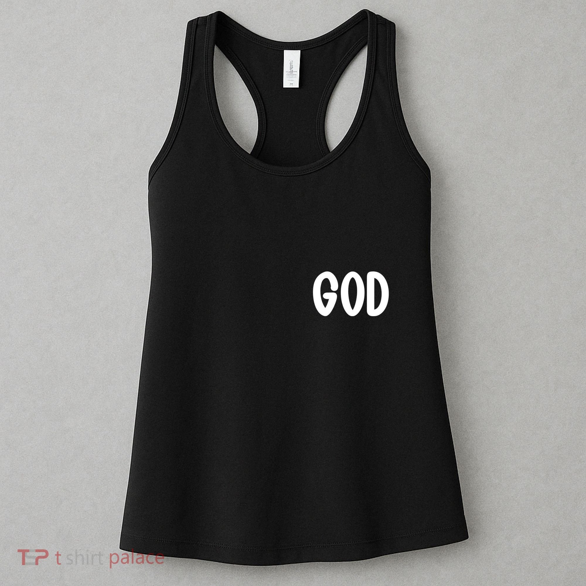 Agree Move End With God Never Doubt Amen God Front Back Women's Tank Top