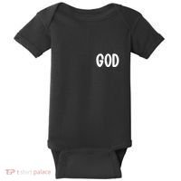 Agree Move End With God Never Doubt Amen God Front Back Baby Bodysuit thumb 0