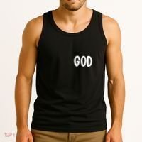 Agree Move End With God Never Doubt Amen God Front Back Tank Top thumb 3