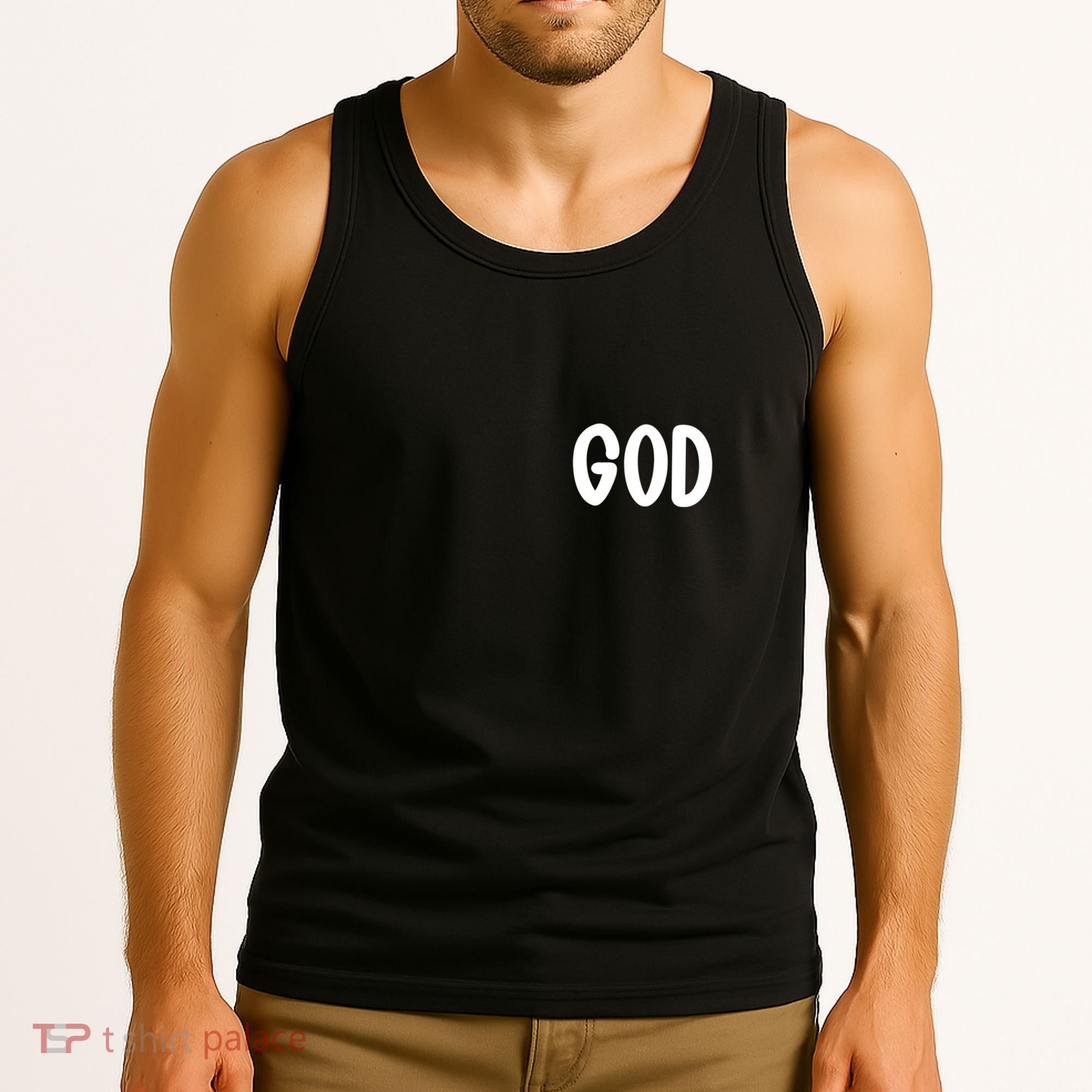 Agree Move End With God Never Doubt Amen God Front Back Tank Top