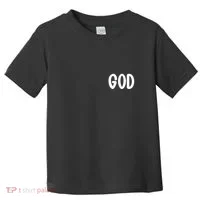 Agree Move End With God Never Doubt Amen God Front Back Toddler T-Shirt thumb 0