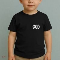 Agree Move End With God Never Doubt Amen God Front Back Toddler T-Shirt thumb 2