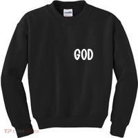 Agree Move End With God Never Doubt Amen God Front Back Kids Sweatshirt thumb 0