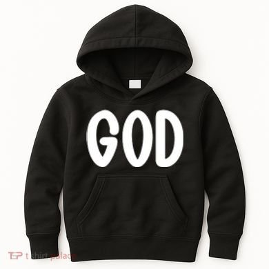 Agree Move End With God Never Doubt Amen God Front Back Kids Hoodie