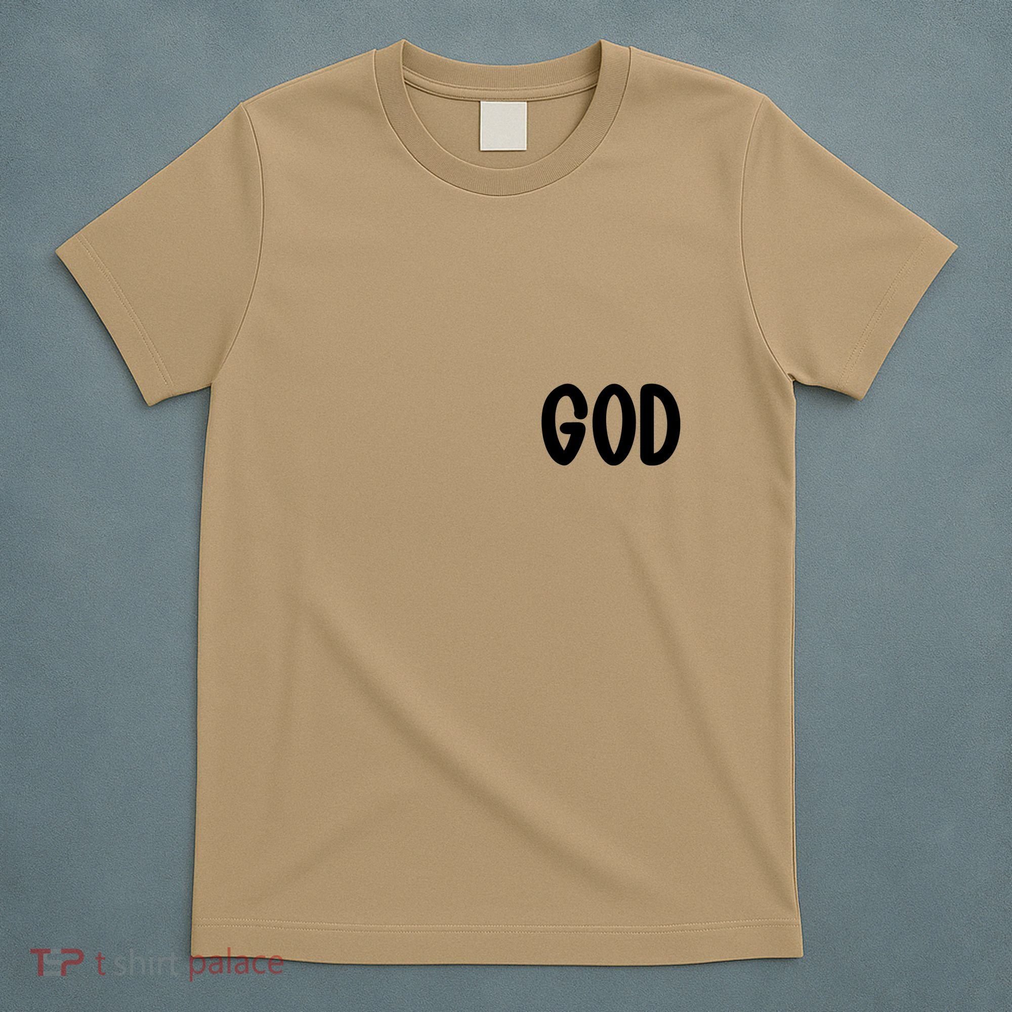Agree Move End With God Never Doubt Amen God Front Back T-Shirt