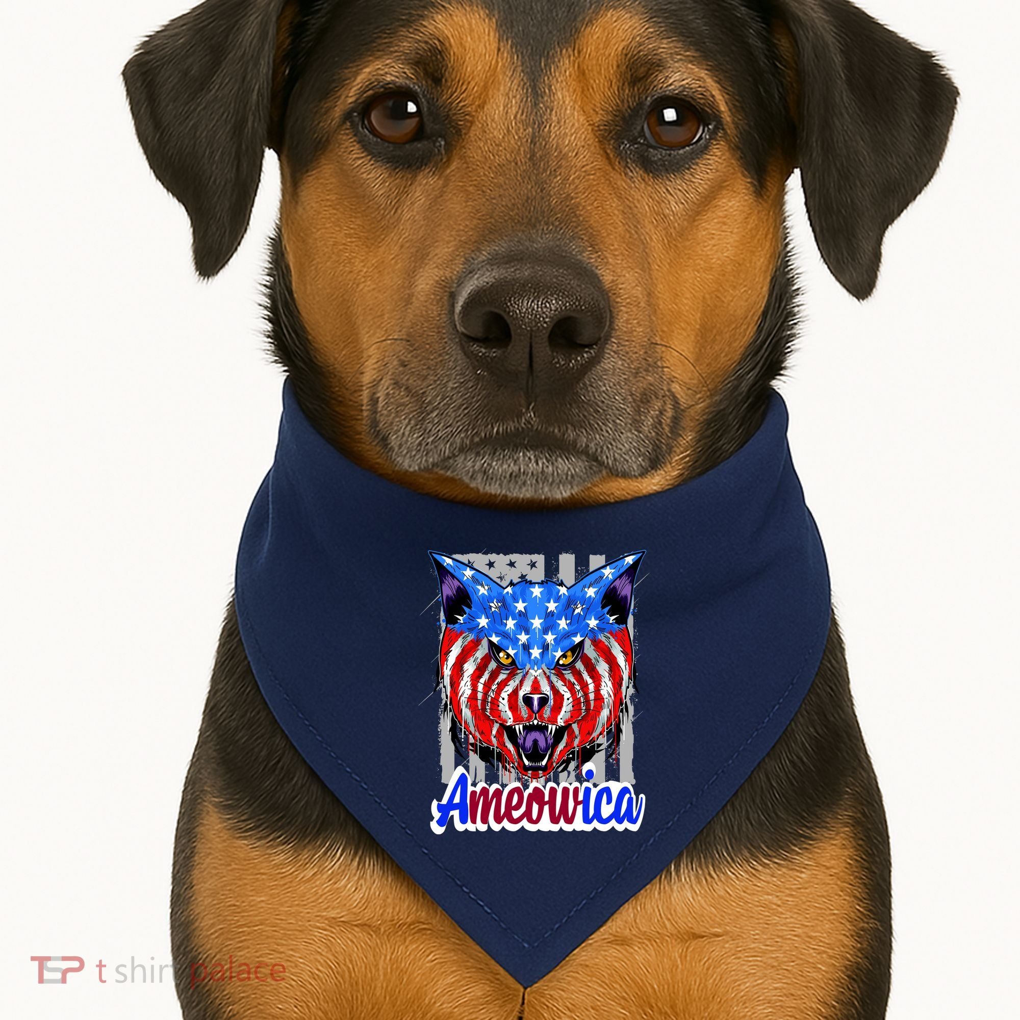 Ameowica USA-Made Doggie Bandana