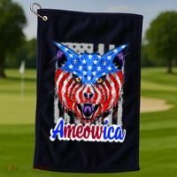 Ameowica Golf Towel thumb 1