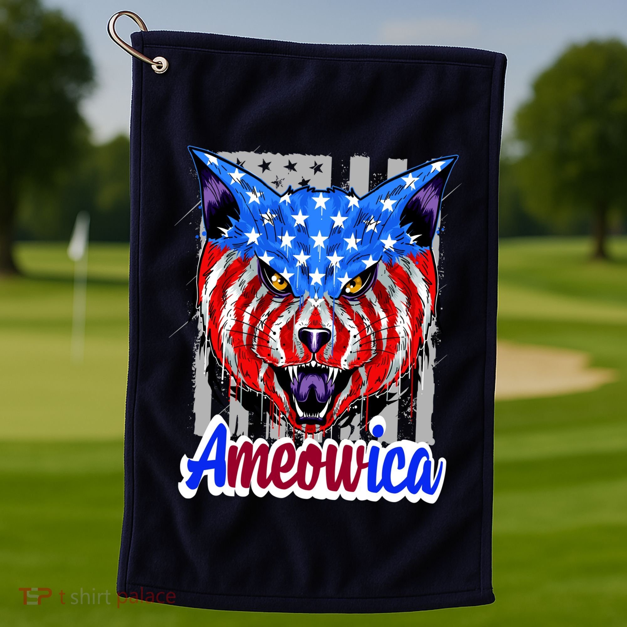 Ameowica Golf Towel