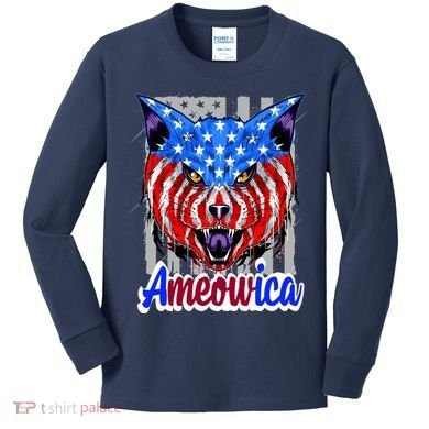 Ameowica Kids Long Sleeve Shirt