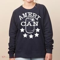 Ameri Can American Beer Women's Sweatshirt thumb 0