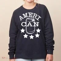 Ameri Can American Beer Women's Sweatshirt thumb 0