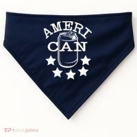 Ameri Can American Beer USA-Made Doggie Bandana thumb 0