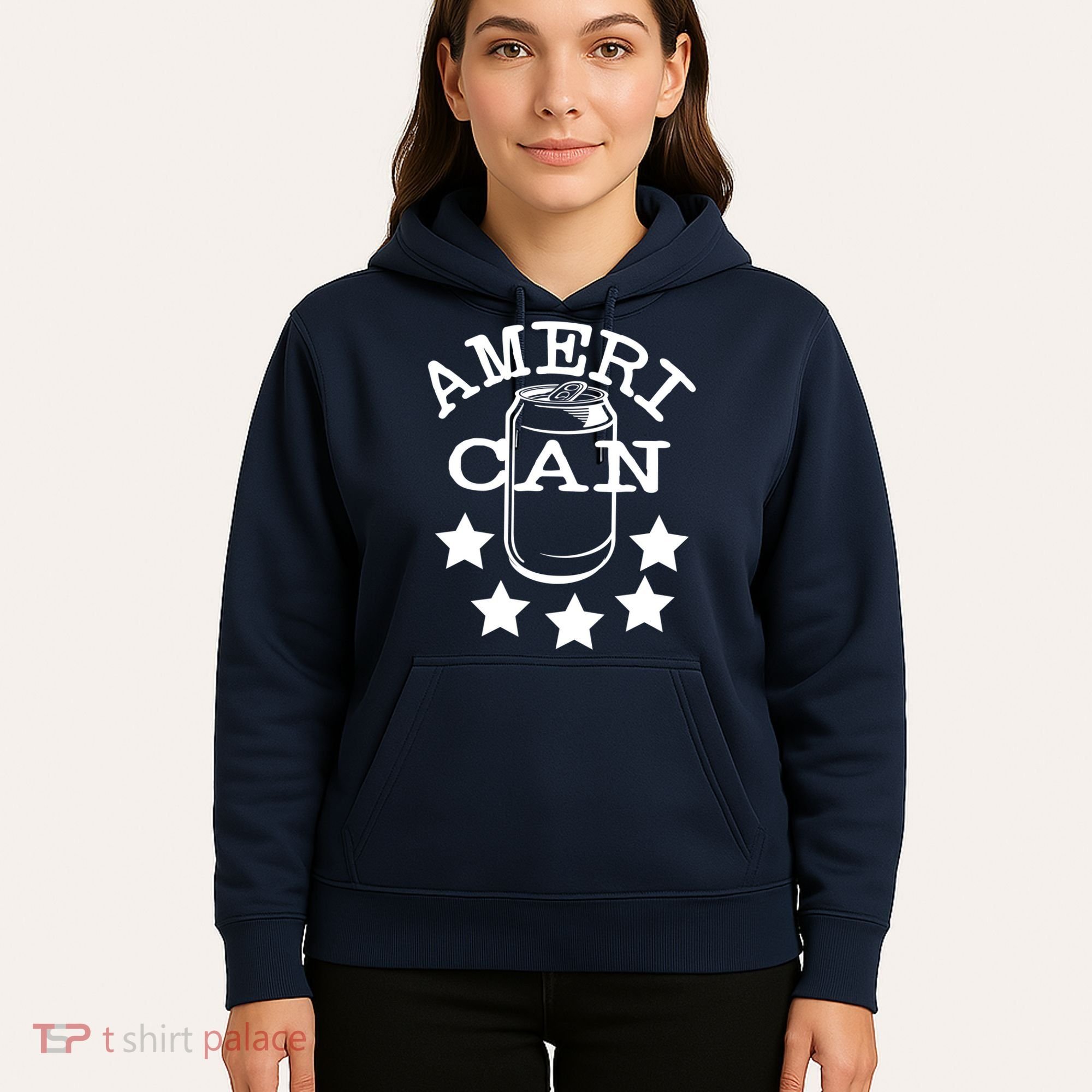 Ameri Can American Beer Hoodie