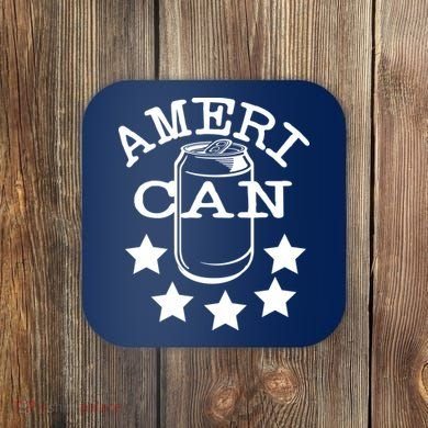 Ameri Can American Beer Coaster