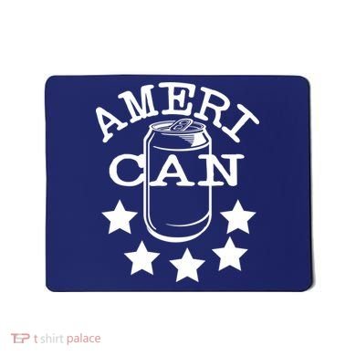 Ameri Can American Beer Mousepad