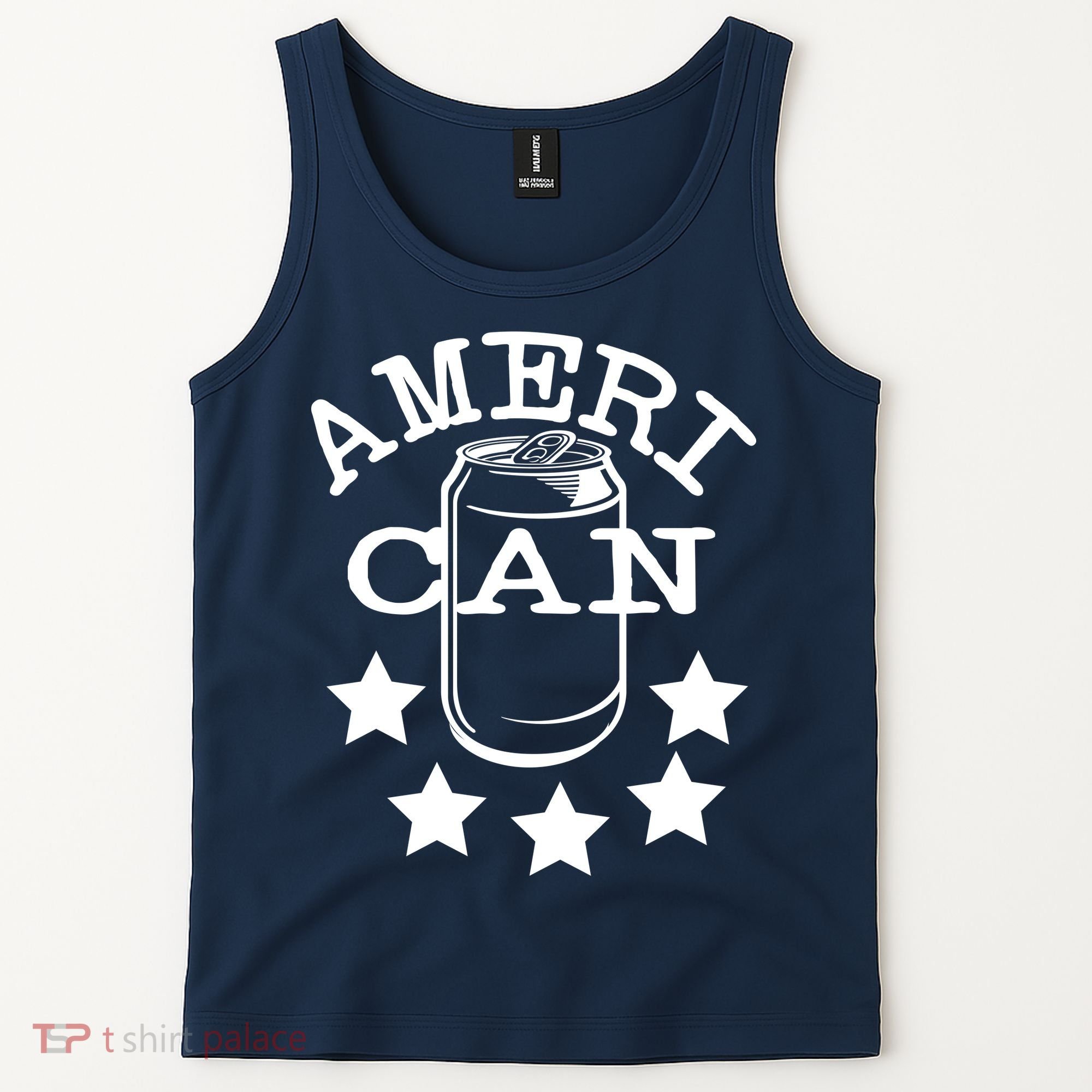 Ameri Can American Beer Tank Top