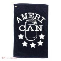 Ameri Can American Beer Golf Towel thumb 0