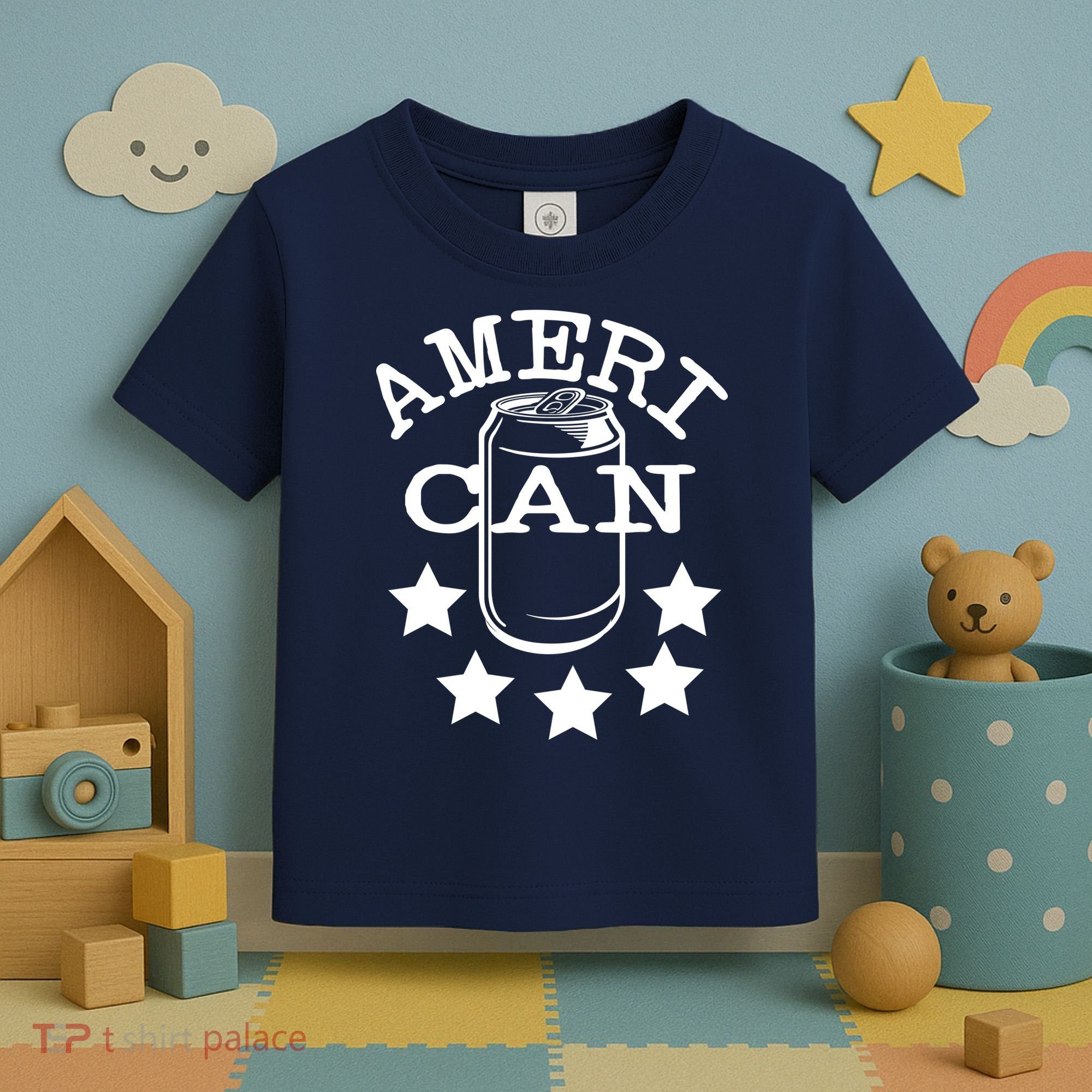 Ameri Can American Beer Toddler T-Shirt