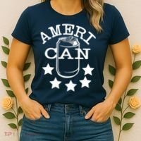 Ameri Can American Beer Women's T-Shirt thumb 2