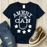 Ameri Can American Beer Women's T-Shirt thumb 3