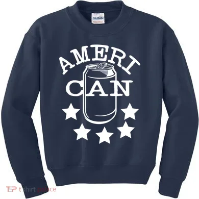 Ameri Can American Beer Kids Sweatshirt