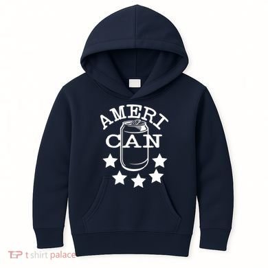 Ameri Can American Beer Kids Hoodie