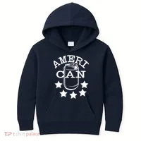 Ameri Can American Beer Kids Hoodie thumb 0