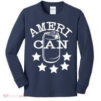 Ameri Can American Beer Kids Long Sleeve Shirt thumb 0