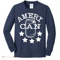 Ameri Can American Beer Kids Long Sleeve Shirt thumb 0