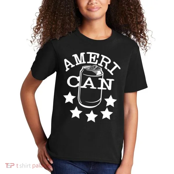 Ameri Can American Beer Kids T-Shirt
