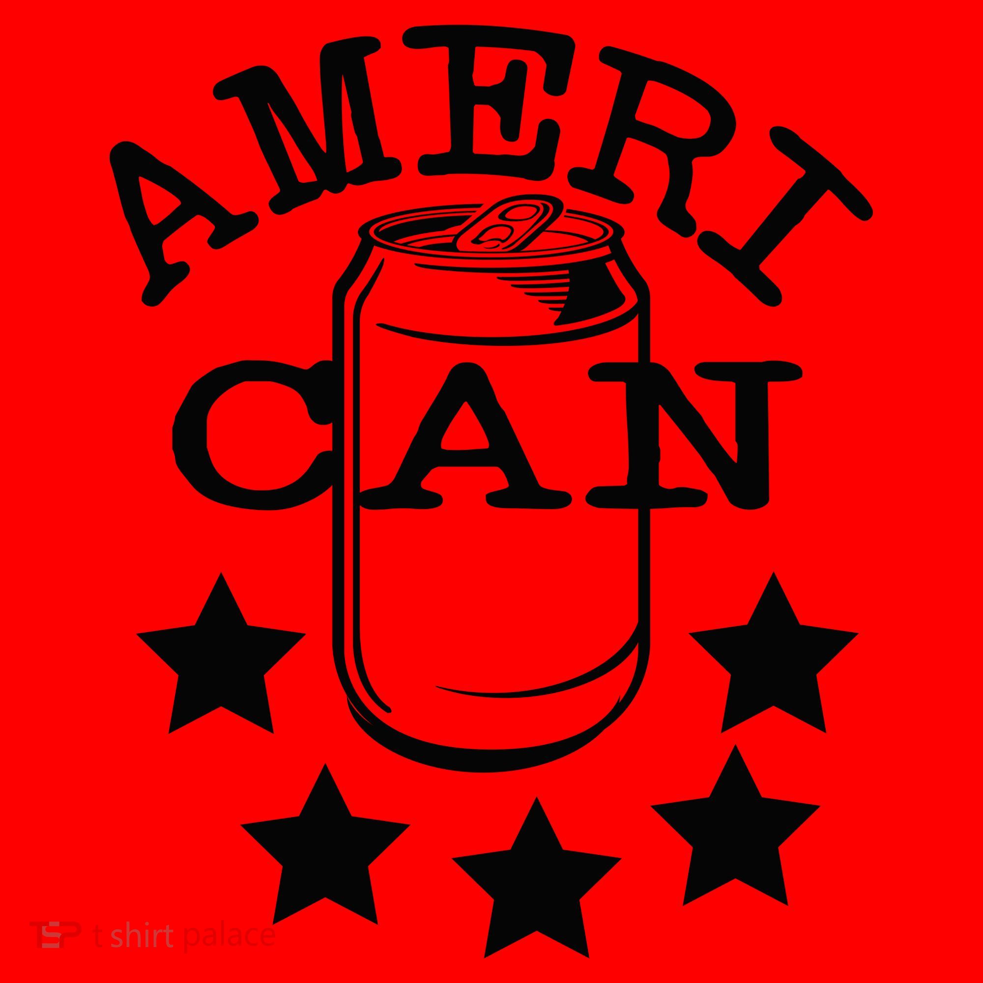 Ameri Can American Beer Santa Hat