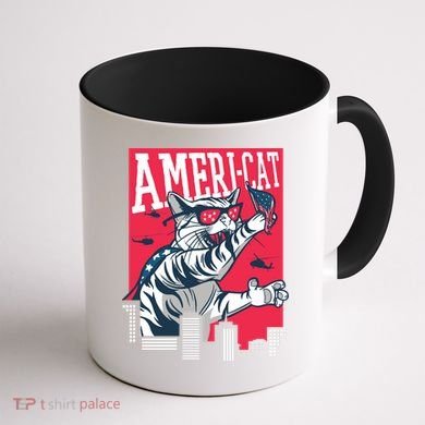 Ameri-Cat Coffee Mug back