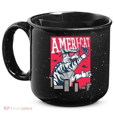 Ameri-Cat 15oz Campfire Ceramic Mug