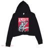 Ameri-Cat Crop Fleece Hoodie