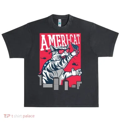 Ameri-Cat Urban Oversized Heavyweight T-Shirt