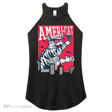 Ameri-Cat Women's Perfect Tri Rocker Tank