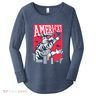 Ameri-Cat Women's Perfect Tri Tunic Long Sleeve Shirt