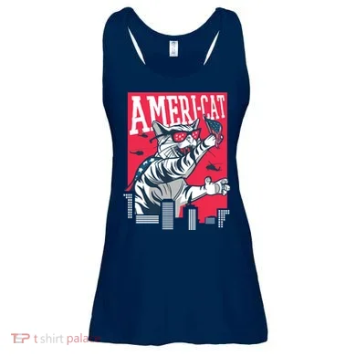 Ameri-Cat Ladies Essential Flowy Tank