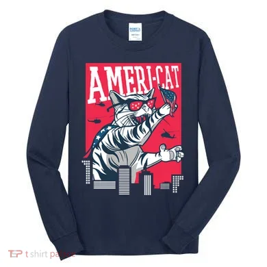 Ameri-Cat Tall Long Sleeve Shirt