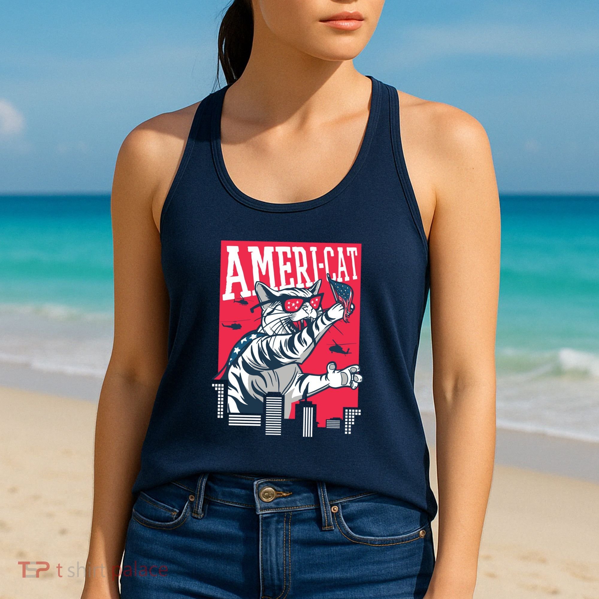 Ameri-Cat Women's Tank Top