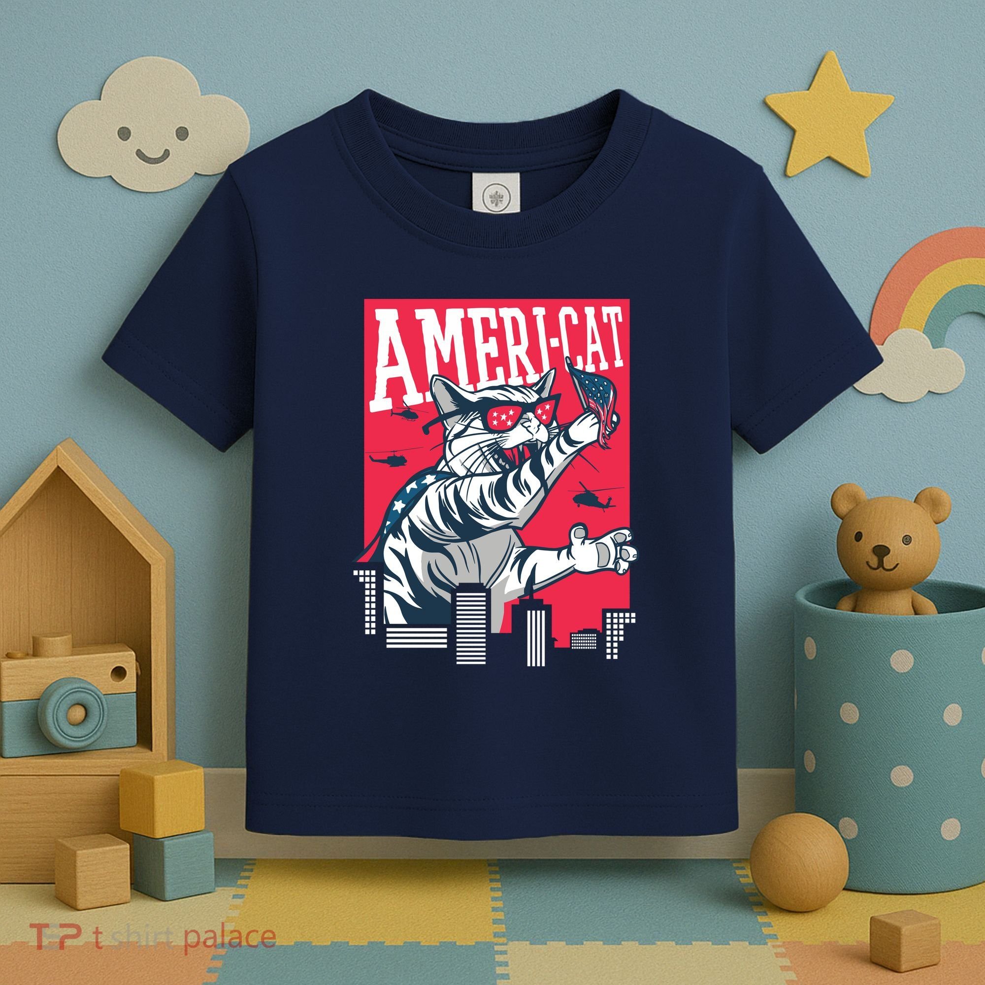 Ameri-Cat Toddler T-Shirt
