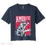 Ameri-Cat Women's Crop Top Tee