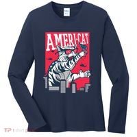 Ameri-Cat Women's Long Sleeve Shirt thumb 0