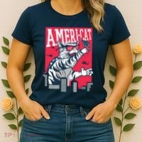 Ameri-Cat Women's T-Shirt thumb 2