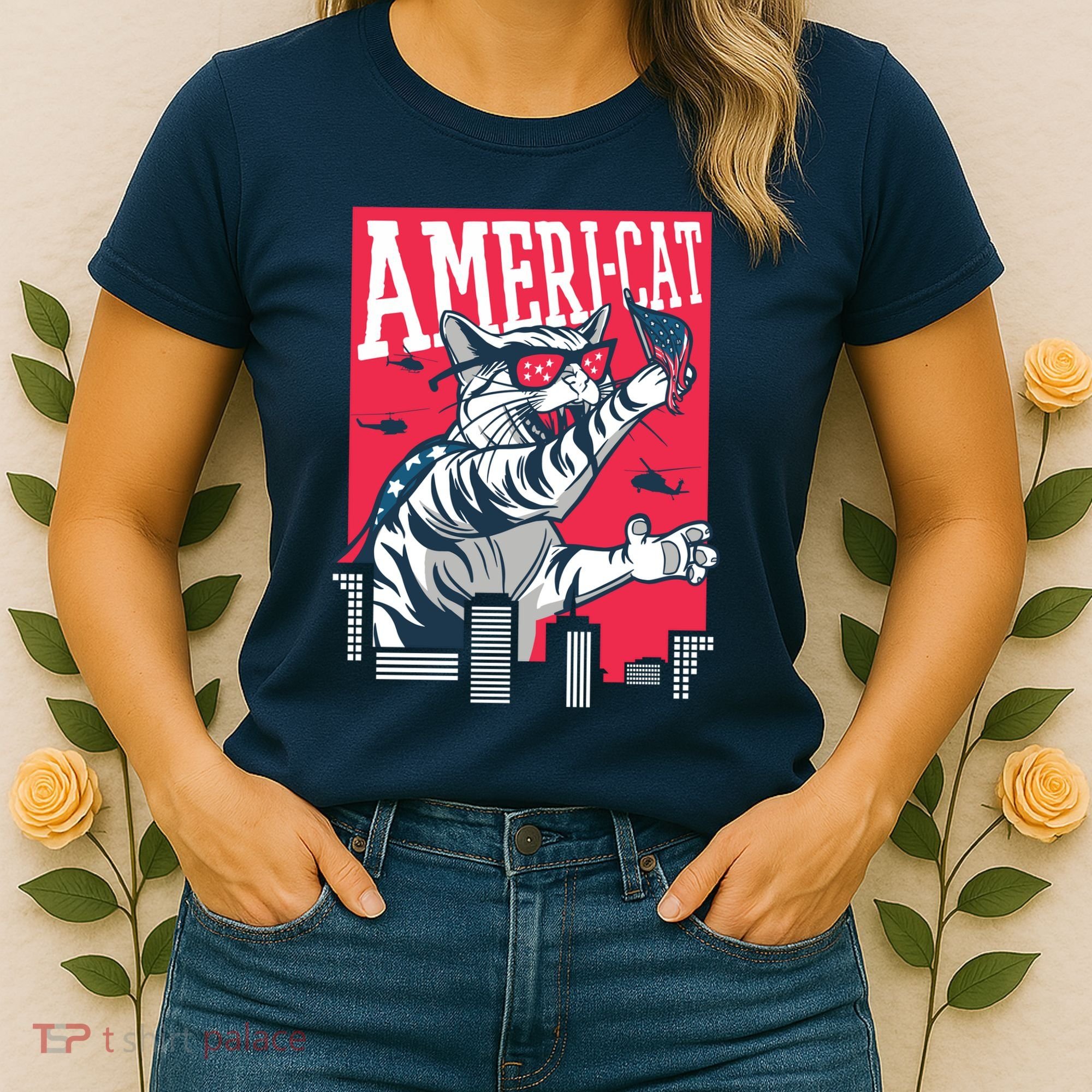 Ameri-Cat Women's T-Shirt